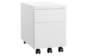 Cajonera metálica móvil antibacteriana 2 cajones