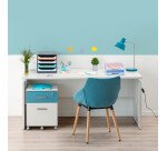 Module de classement Exacompta Big Box 4 tiroirs coffre noir