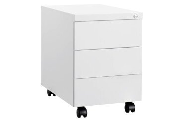 Mobile drawer cabinet antibacterial 3 drawers 