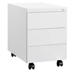 Mobile drawer cabinet antibacterial 3 drawers 