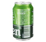 Bière Heineken canette 33 cl - Carton de 24