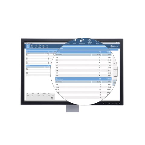 Software MCS para contadores Safescan