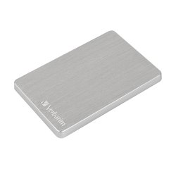 Disco duro HDD Slim de aluminio Store'N'Go de Verbatim de 1 TB con puerto USB 3.1 (USB-C)