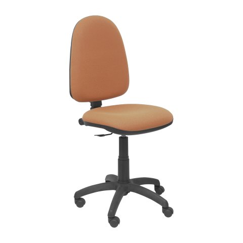 Silla de oficina Ayna marrón claro