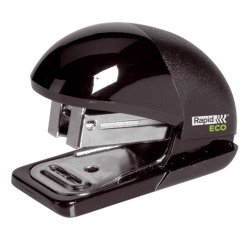 Grapadora Rapid Eco mini Negra - Capacidad 15 hojas
