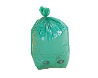 Bolsas de basura Ecológicas sin autocierre 25 micras 30L - Paquete de 500 bolsas