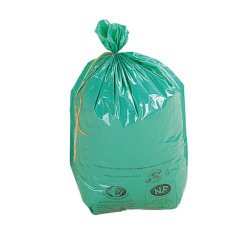 Bolsas de basura Ecológicas sin autocierre 25 micras 30L - Paquete de 500 bolsas