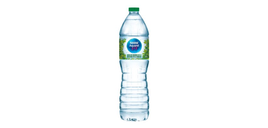 Agua Nestlé Aquarel - botella 1,5 L.