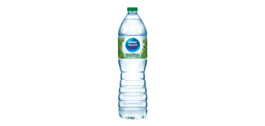 Agua Nestlé Aquarel - botella 1,5 L.