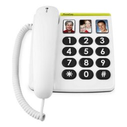 Ergonomic corded phone Doro Phone Easy 331 ph