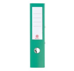 Archivador de palanca forrado en polipropileno Bruneau A4 lomo 5 cm verde