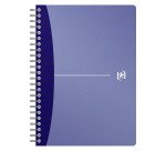 Cahier spirale Oxford Urban mix A5 14,8 x 21 cm - blanc ligné - 180 pages