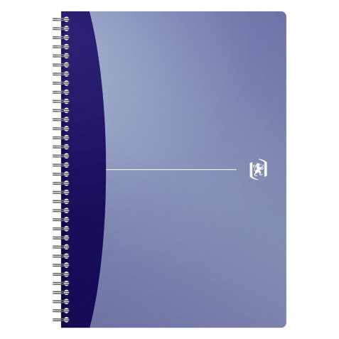 Cahier spirale Oxford Urban mix A4 21 x 29,7 cm - blanc ligné - 180 pages