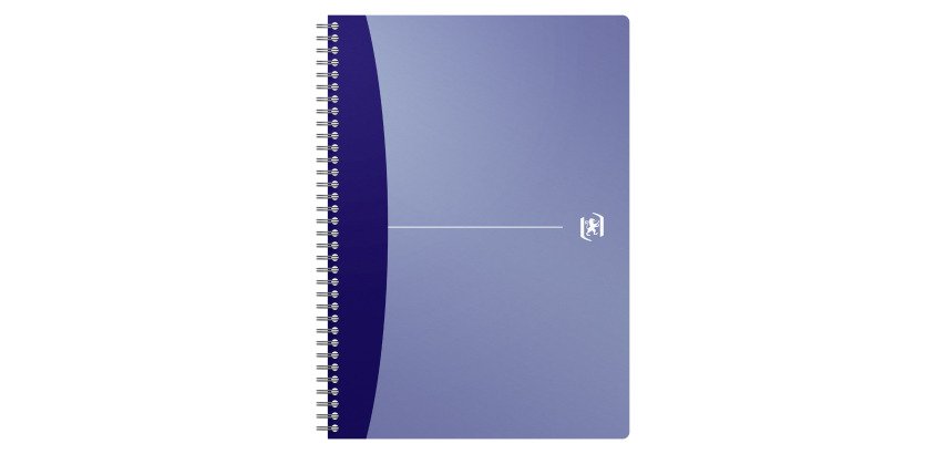 Cahier spirale Oxford Urban mix A4 21 x 29,7 cm - blanc ligné - 180 pages