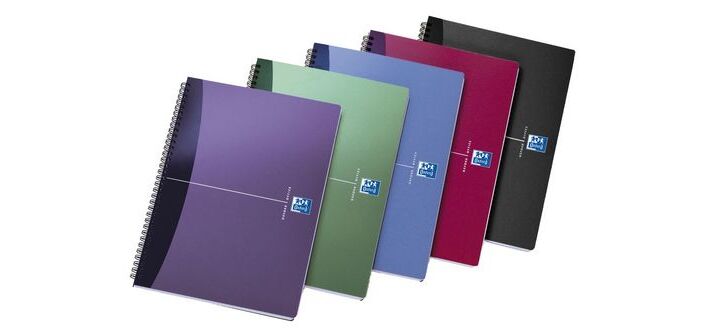 Cahier spirale Oxford Urban mix A4 21 x 29,7 cm - petits carreaux - 180 pages