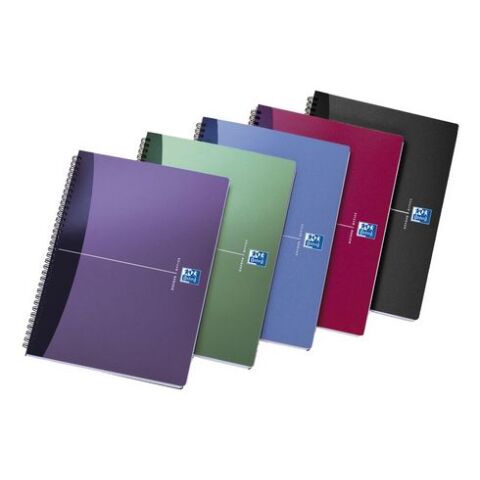 Cuaderno espiral Oxford Urban mix A4 21 x 29,7 cm - cuadros pequeños - 180 páginas