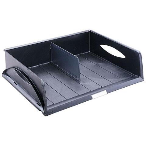 Bandeja de correo apaisada Leitz maxi formato A3 Maxi Sorty Negro
