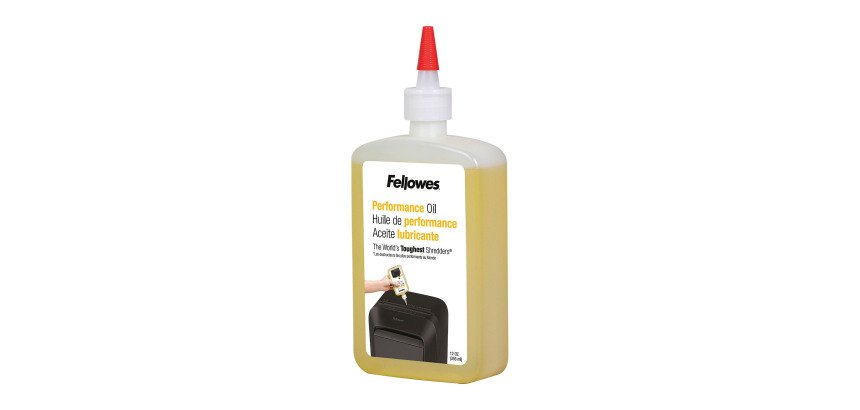Aceite lubricante Fellowes para destructoras 350 ml