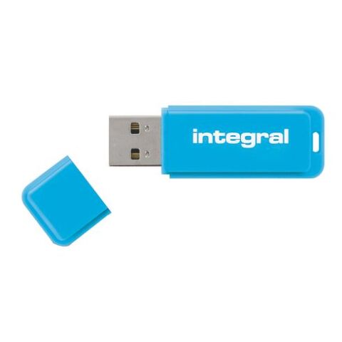Memoria USB Integral Neon 32 Gb Azul