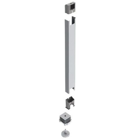 Pasacables Vertical Arko Aluminio