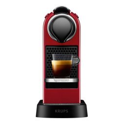 Machine à café à capsule Krups Nespresso Citiz, rouge