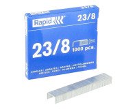Grapas Rapid 23/8 galvanizadas Caja de 1000