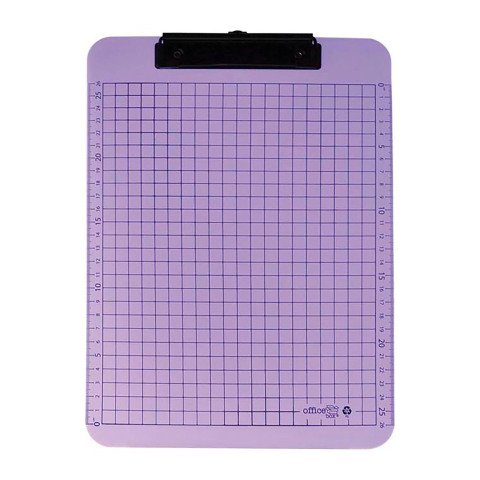 Portabloc A4 cuadrícula con pinza A4