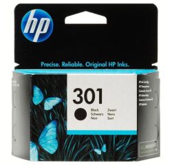 Cartridge HP 301 zwart
