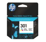 HP 301 Cartouche 3 couleurs Cyan, Jaune et Magenta, pour imprimante jet d'encre