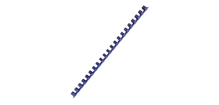 Baguette reliure anneaux plastique PAVO 12 mm - Boite de 25