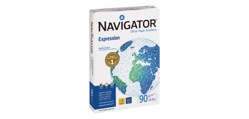 Papel blanco A4 90 g Navigator Expression - paquete de 500 hojas