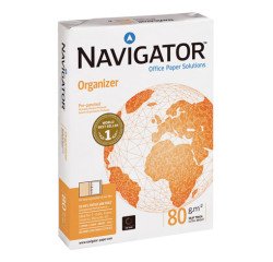 Papel blanco A4 80 g Navigator Organizer - paquete de 500 hojas
