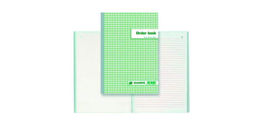 Standard auto-copying order books 297 x 210 mm 50-3