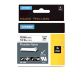 Flexible nylon ribbon Dymo Rhino 12 mm 18488 white with black print