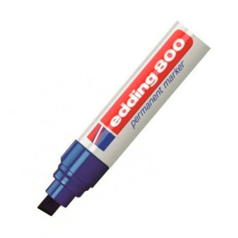 Rotulador permanente edding 800 Azul