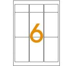 Etiquettes adresses recyclées 97 x 46 mm Agipa 101250 - Pochette de 60