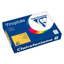 Papier A4 couleur 80 g Clairefontaine Trophée couleurs intenses - Ramette de 500 feuilles