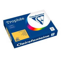 Papel Clairefontaine Throphée A4 80g 500 hojas Oro Viejo