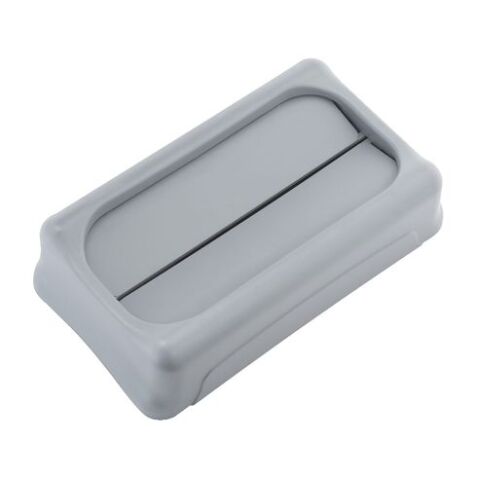 Tapa para contenedor selectivo RubberMaid Slim Jim gris