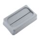 Tapa para contenedor selectivo RubberMaid Slim Jim gris