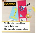 Ruban adhésif Scotch double face sur dévidoir