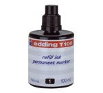 Recarga de tinta para rotulador permanente edding T100 - 100 ml