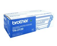 Brother TN-2120 tóner original negro de alta capacidad (2600 páginas)