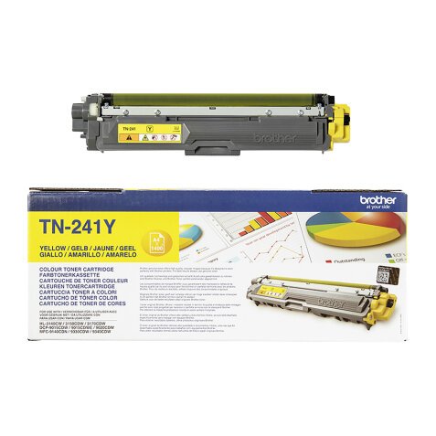 Brother TN-241Y Original Toner Cartridge Yellow