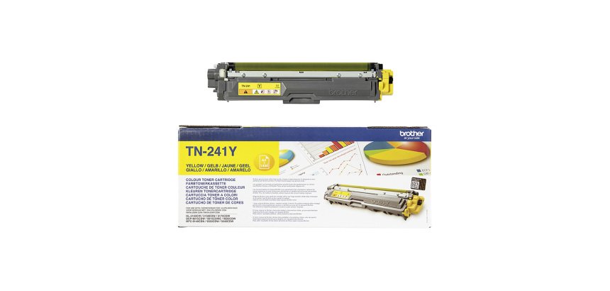 Toner brother TN241 couleurs séparées pour imprimante laser