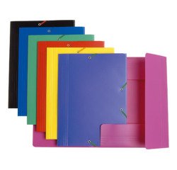 Carpeta Exacompta con gomas de polipropileno A4
