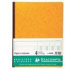 Registre piqûre 4 colonnes Exacompta 4040E