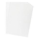 Sous-chemise standard 80 g Bruneau 22 x 31 cm blanche - Paquet de 100