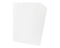 Sous-chemise standard 80 g Bruneau 22 x 31 cm blanche - Paquet de 100