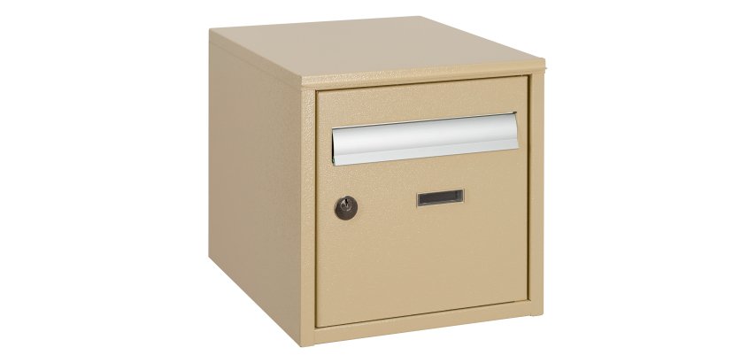 Coloured mail box